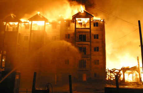 Burning Building