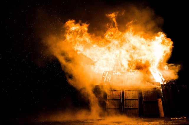 Burning Building
