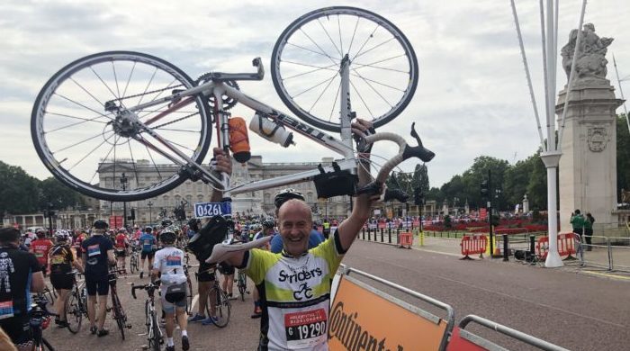 John Batchlor bike ride